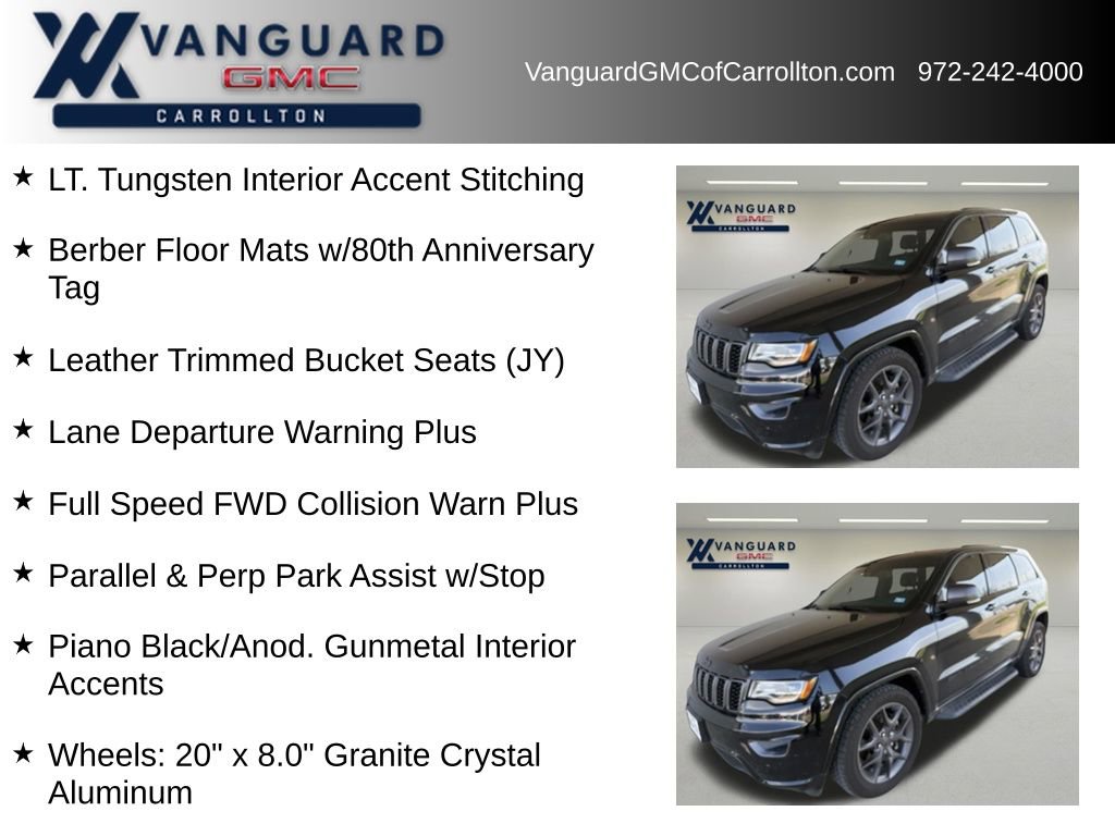 Used 2021 Jeep Grand Cherokee Limited w/ Quick Order Package 28K 80th RWD image 10