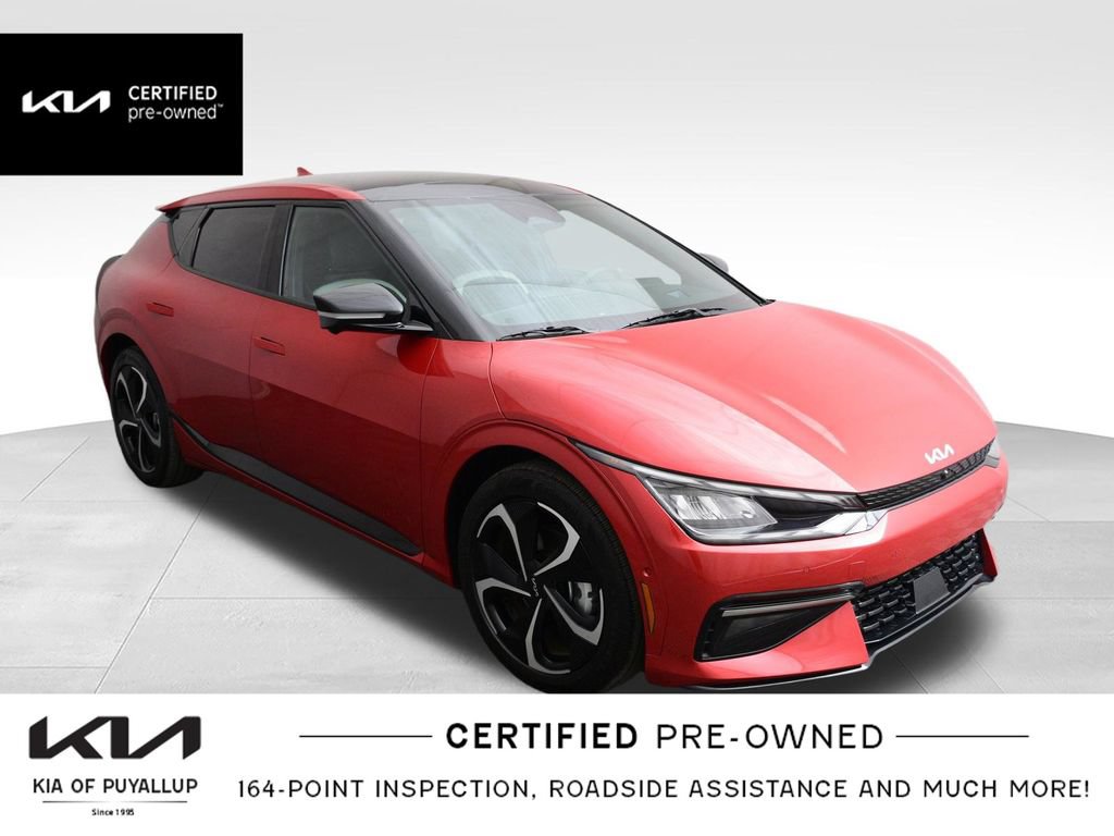 Certified 2023 Kia EV6 GT-Line w/ GT-Line Suede Seat Package AWD/4WD image 4