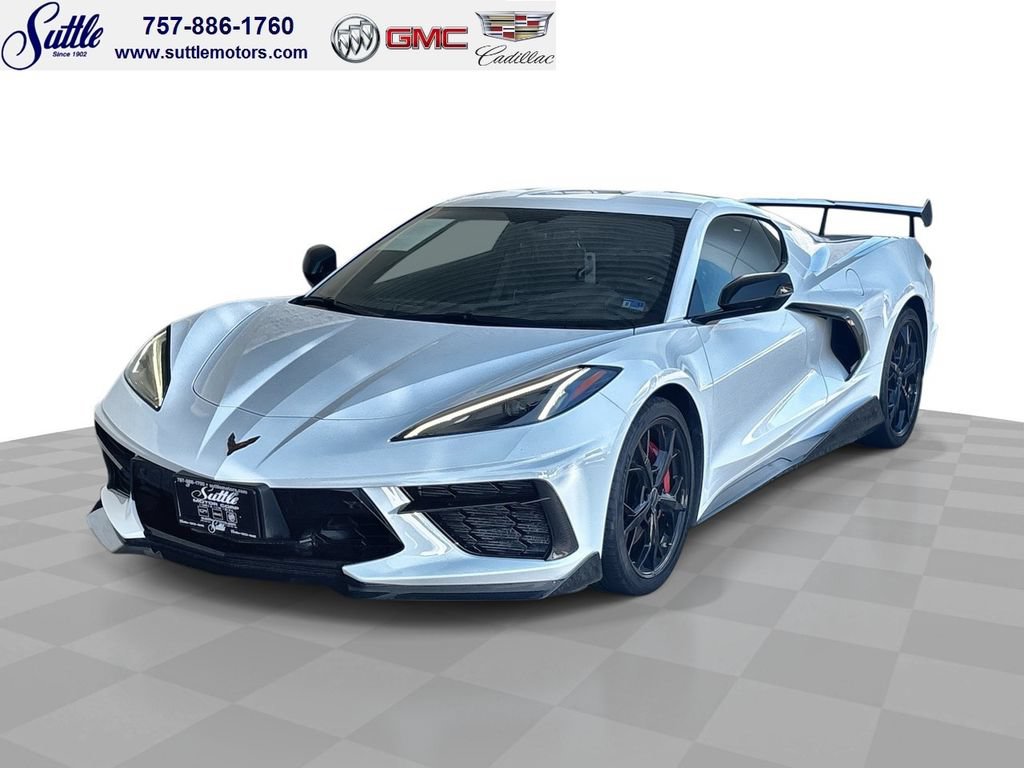 Used 2023 Chevrolet Corvette Stingray Preferred Cpe w/ Z51 Performance Package RWD image 1