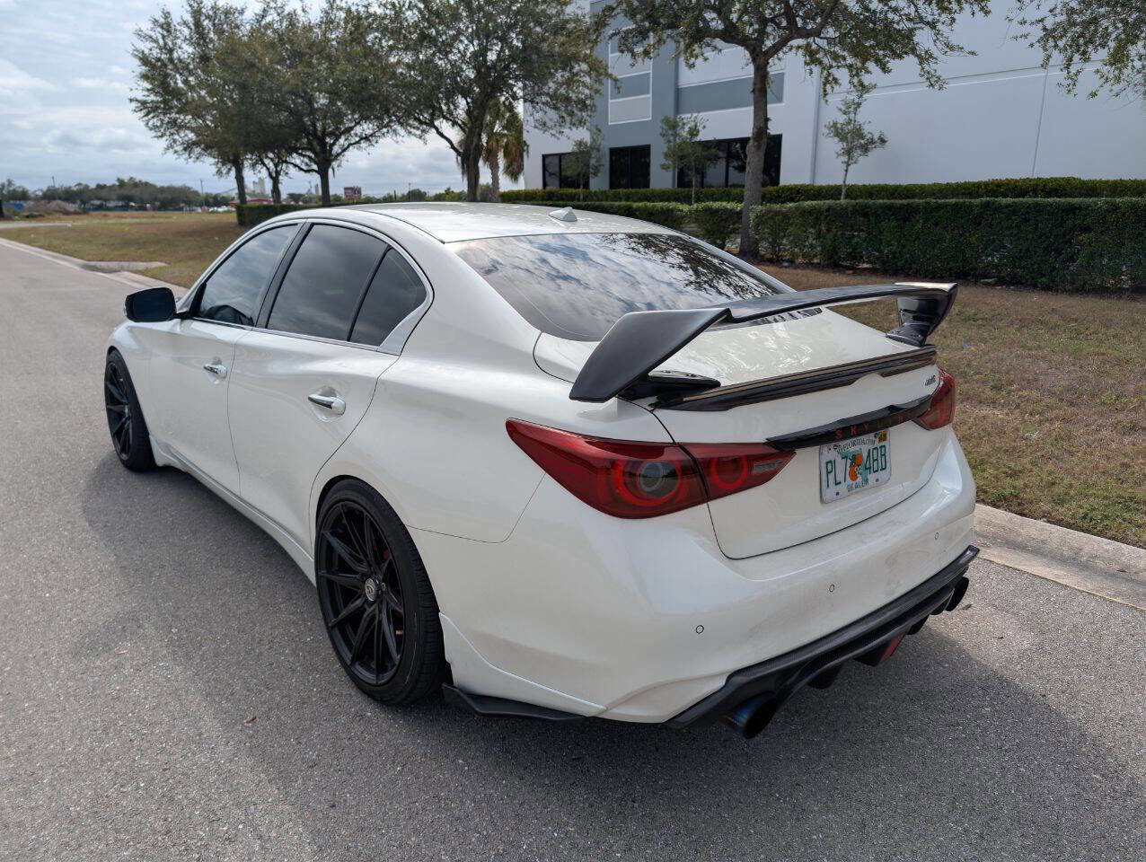 Used 2019 INFINITI Q50 Red Sport 400 w/ Proactive Package image 9