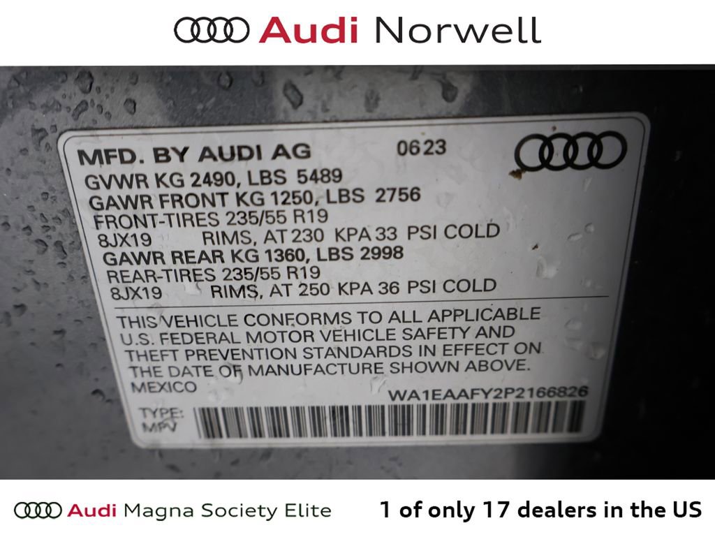 Used 2023 Audi Q5 2.0T Premium Plus w/ Premium Plus Package AWD/4WD image 3