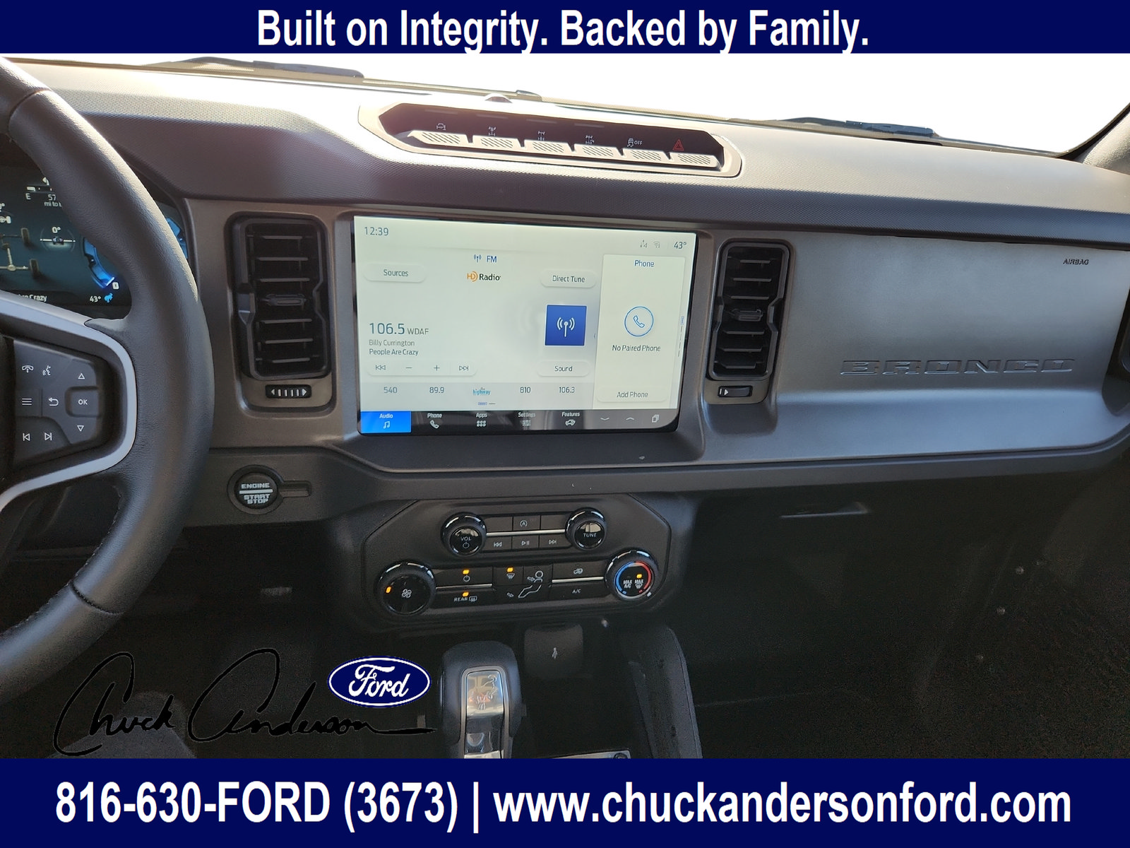New 2025 Ford Bronco Badlands w/ Sasquatch Package AWD/4WD image 18