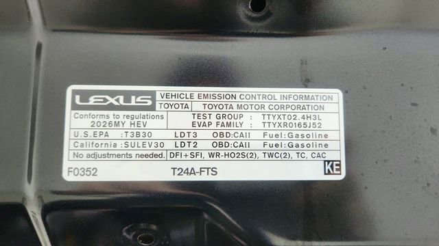 Used 2026 Lexus TX 500h AWD w/ Technology Package image 61