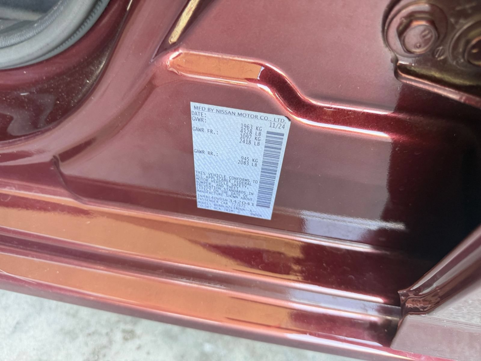 Used 2025 Nissan Altima 2.5 SV FWD image 30