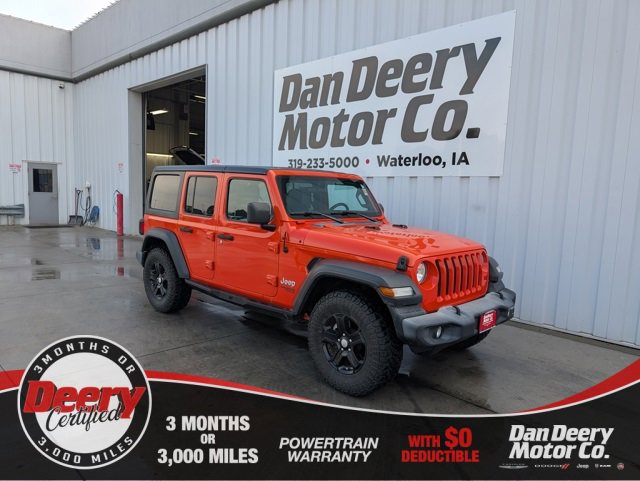 Used 2019 Jeep Wrangler Unlimited Sport S image 1