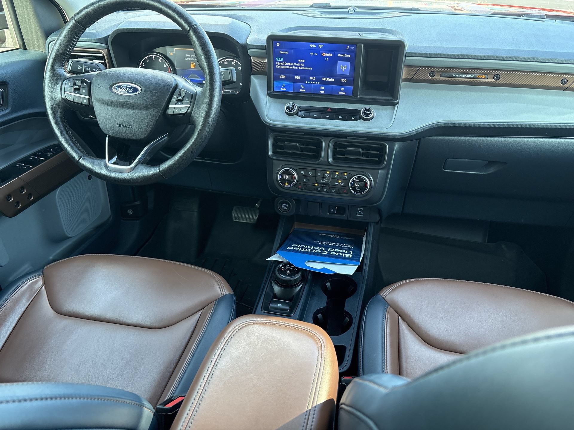 Certified 2022 Ford Maverick Lariat w/ Lariat Luxury Package AWD/4WD image 3