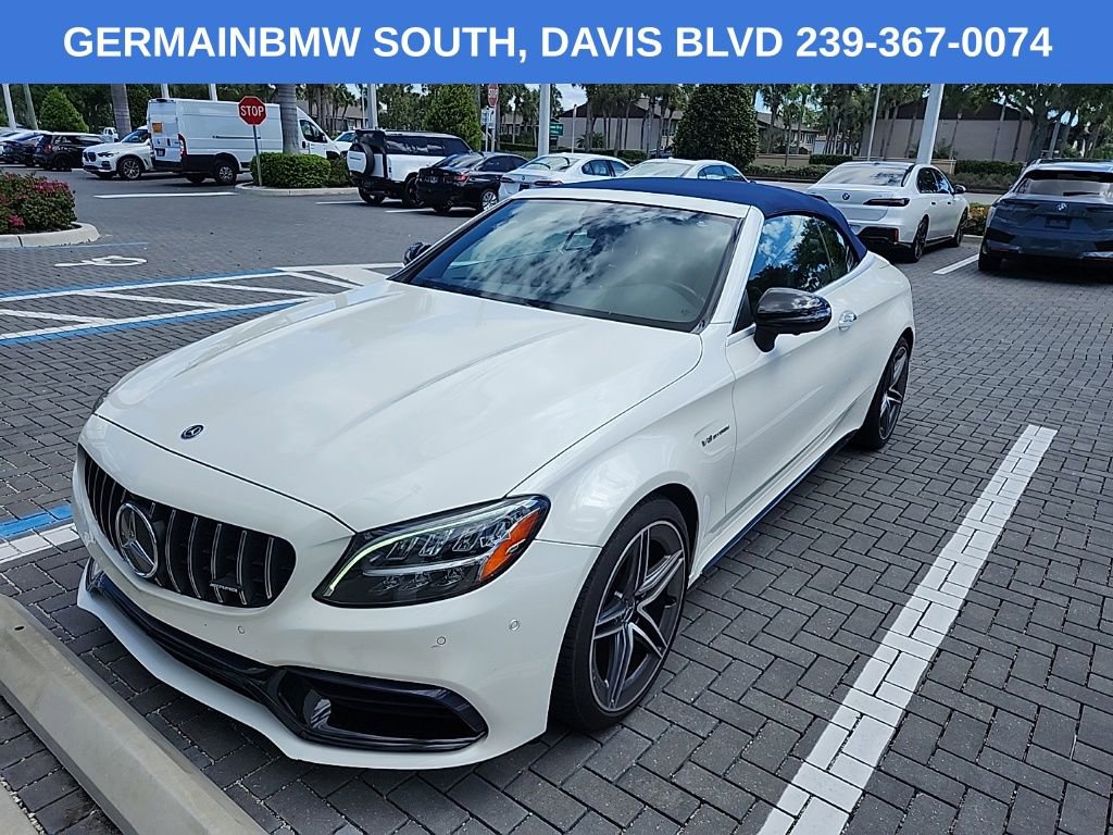 Used 2021 Mercedes-Benz C 63 AMG Cabriolet image 1