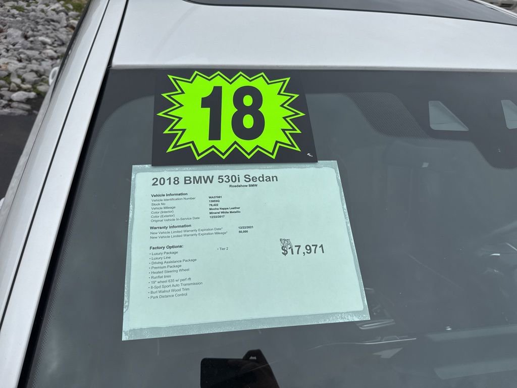 Used 2018 BMW 530i image 19