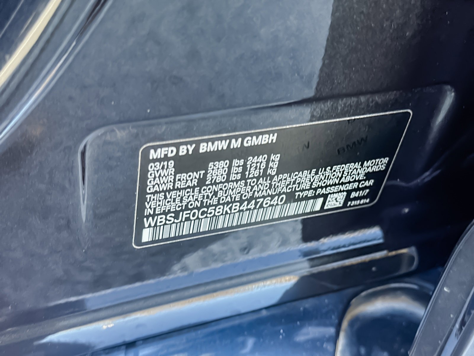 Used 2019 BMW M5 w/ Executive Package image 28