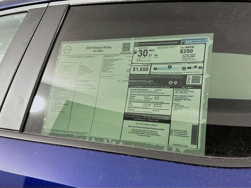 New 2026 Nissan Kicks SV w/ SV Premium Package image 13