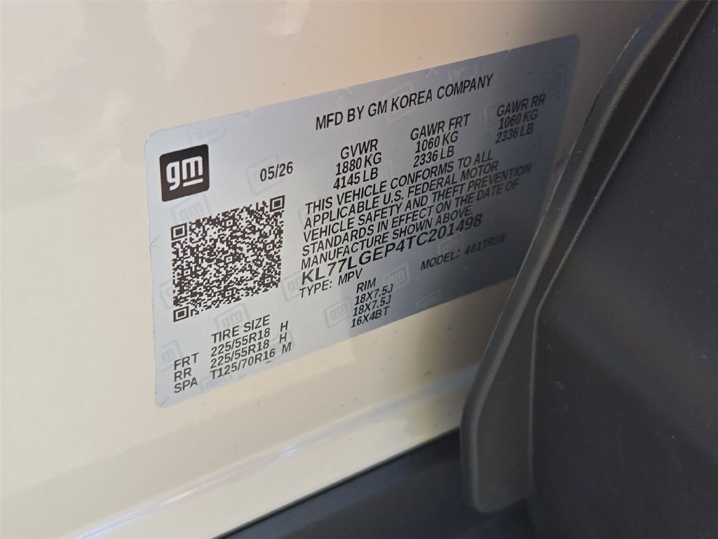New 2026 Chevrolet Trax RS w/ Driver Confidence Package FWD image 23