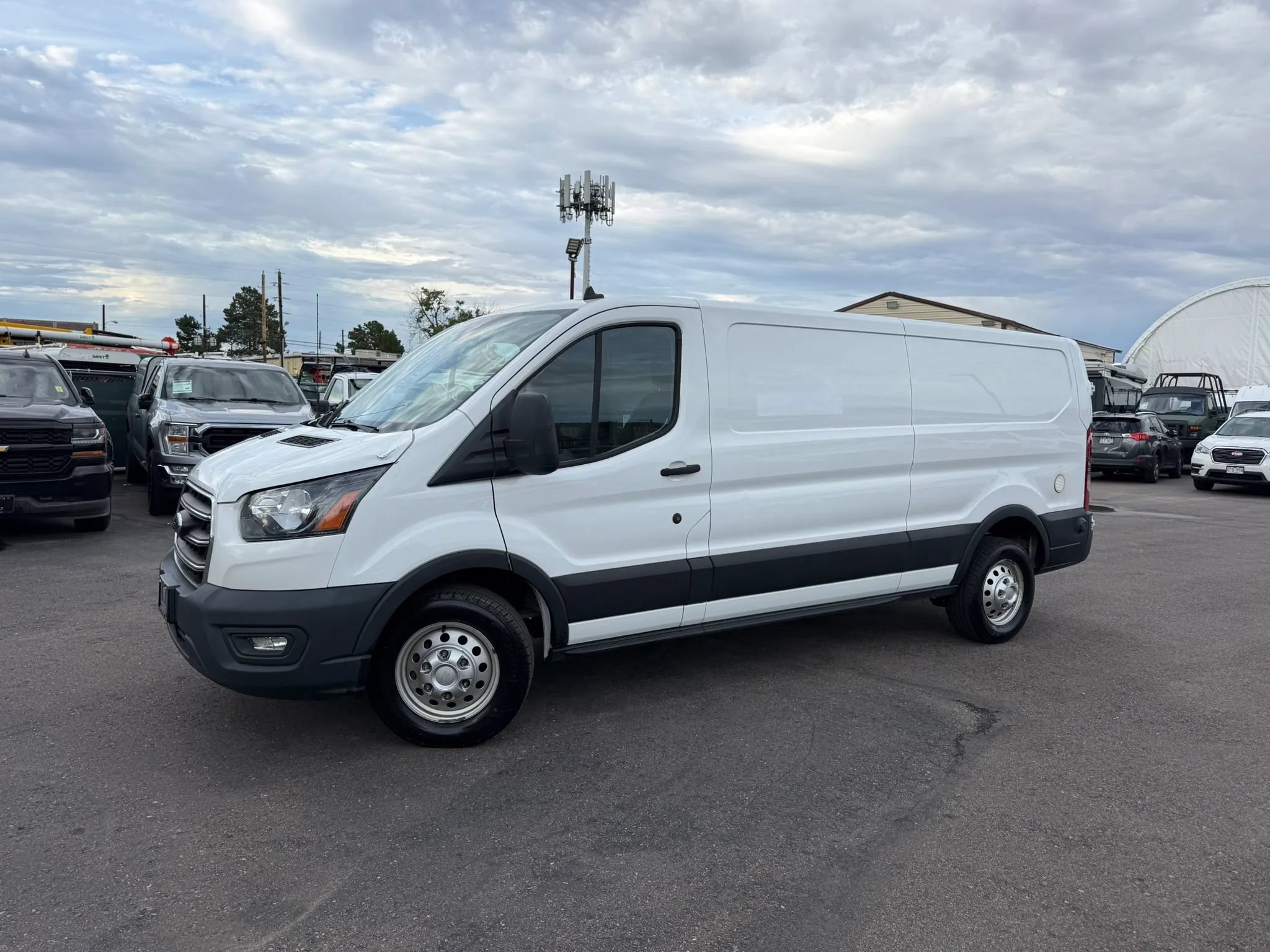 Used 2020 Ford Transit 150 Low Roof AWD w/ Upfitter Package image 2