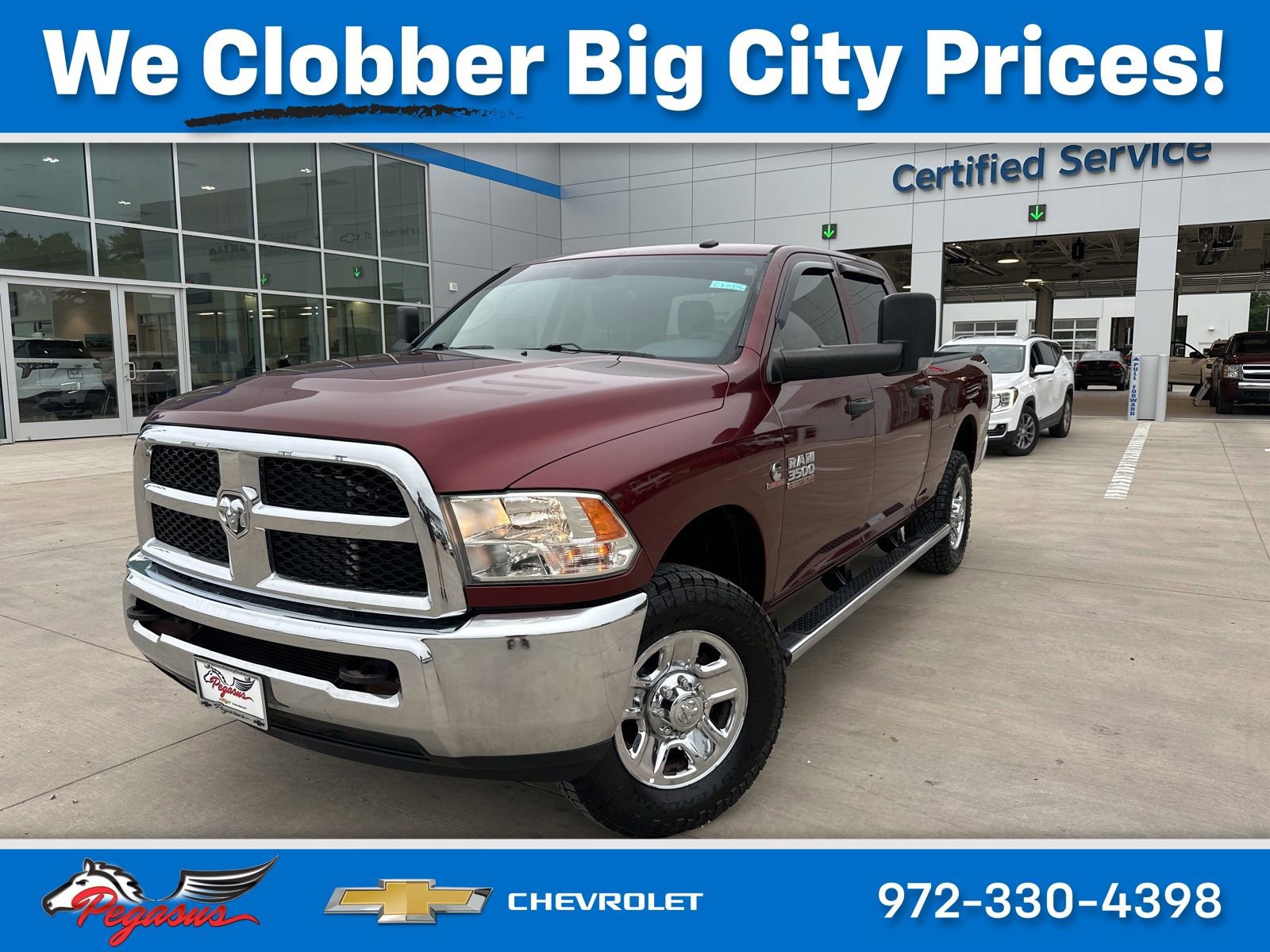 Used 2017 RAM 3500 Tradesman w/ Chrome Appearance Group AWD/4WD image 1