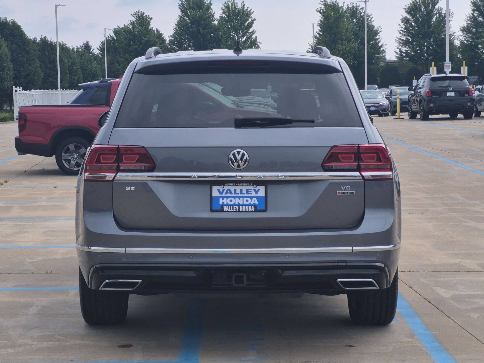 Used 2020 Volkswagen Atlas SE w/ Panoramic Sunroof Package AWD/4WD image 7