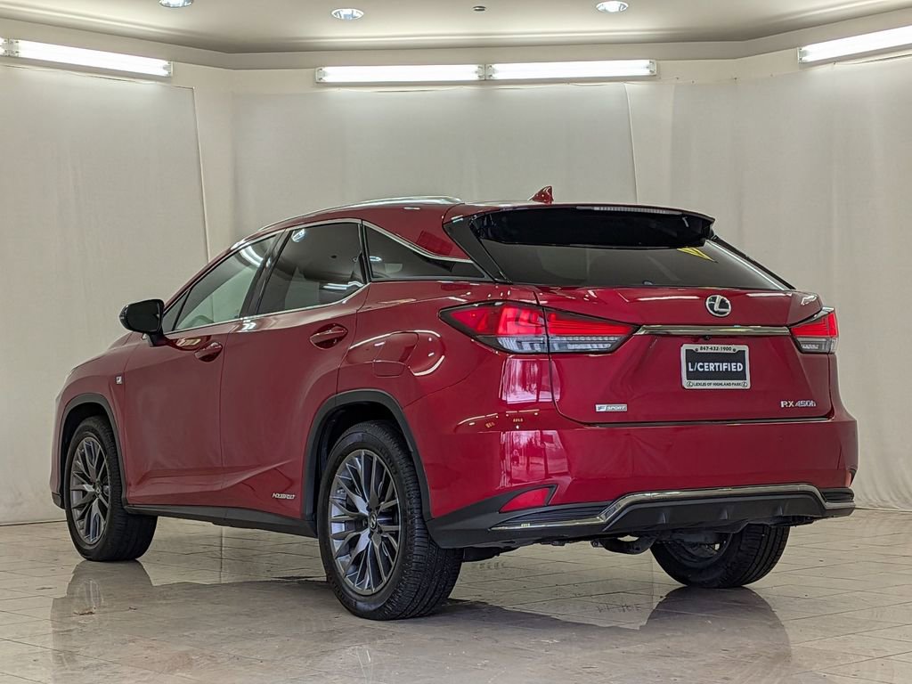 Certified 2021 Lexus RX 450h F Sport w/ Cold Weather Package (CT) image 6