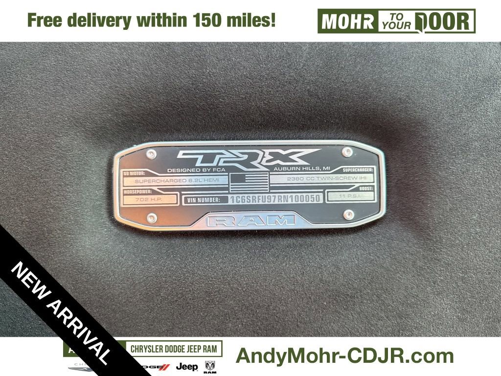 Used 2024 RAM 1500 TRX w/ TRX Level 2 Equipment Group image 31