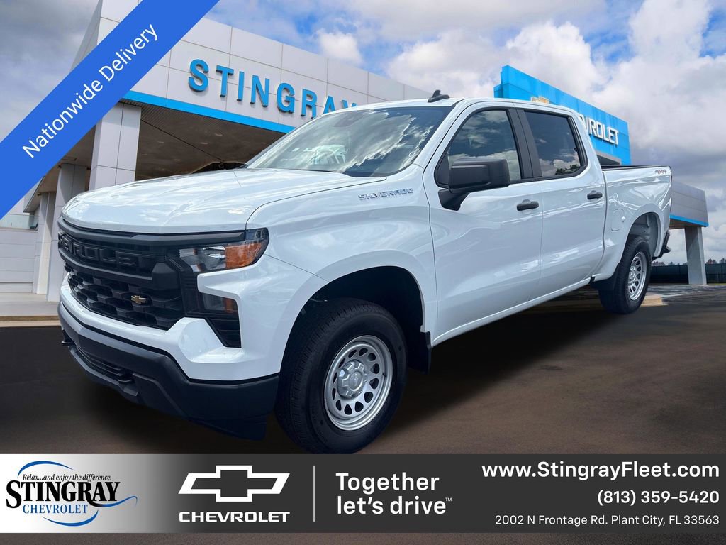 New 2026 Chevrolet Silverado 1500 W/T w/ WT Value Package AWD/4WD image 1