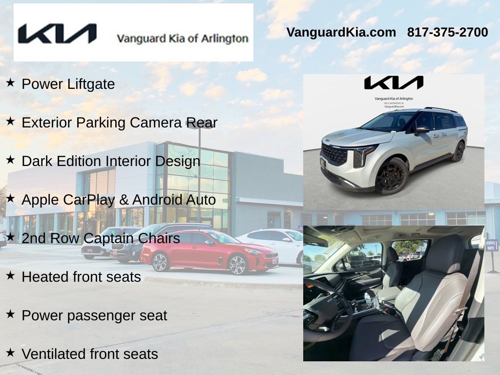 New 2027 Kia Carnival SX w/ Dark Edition Package FWD image 12
