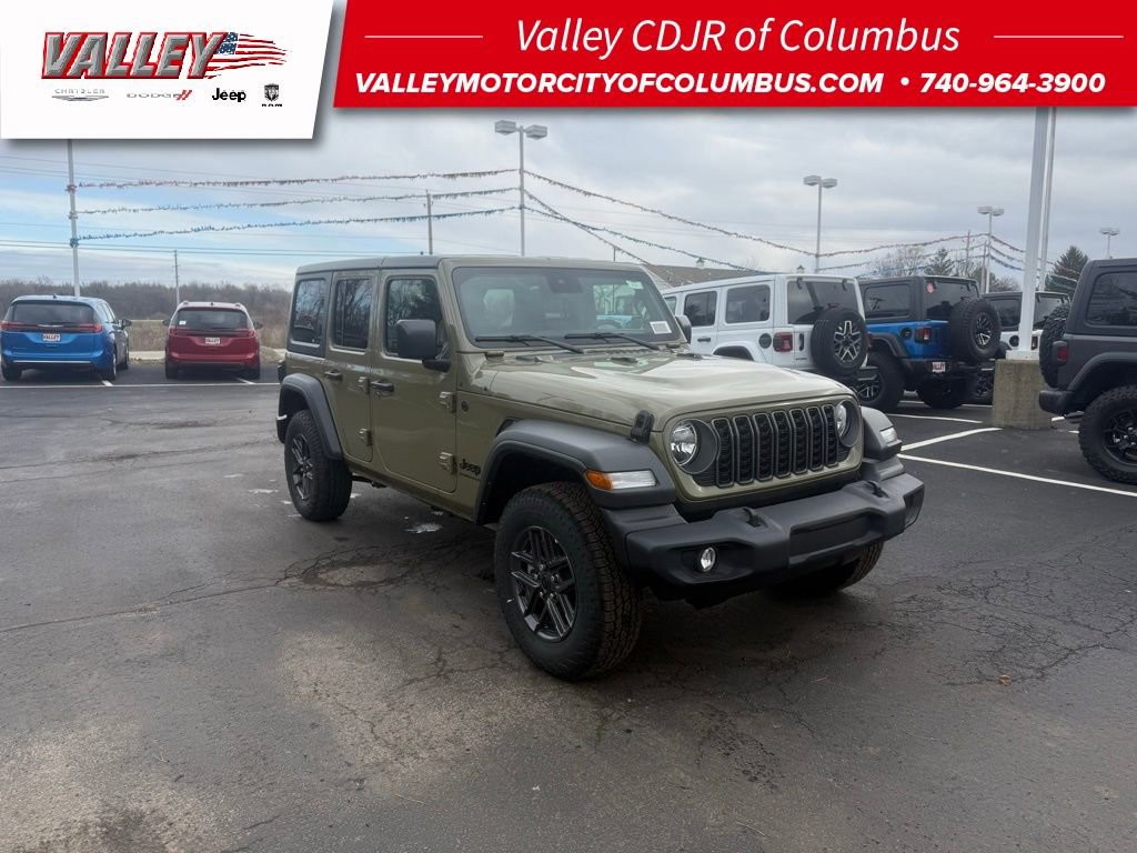 New 2025 Jeep Wrangler Unlimited Sport