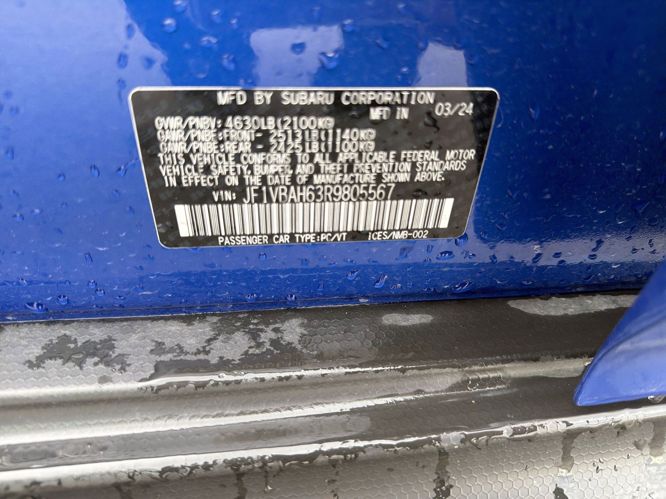 Used 2024 Subaru WRX Premium image 22