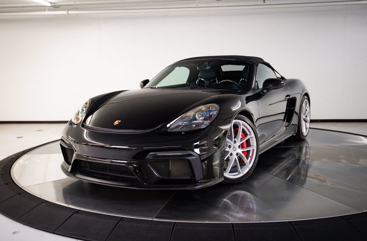 Certified 2022 Porsche 718 Boxster Spyder RWD image 1