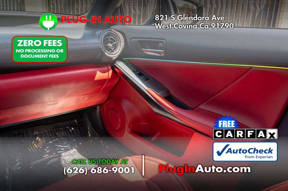 Used 2023 Lexus IS 500 w/ Accessory Package RWD image 22