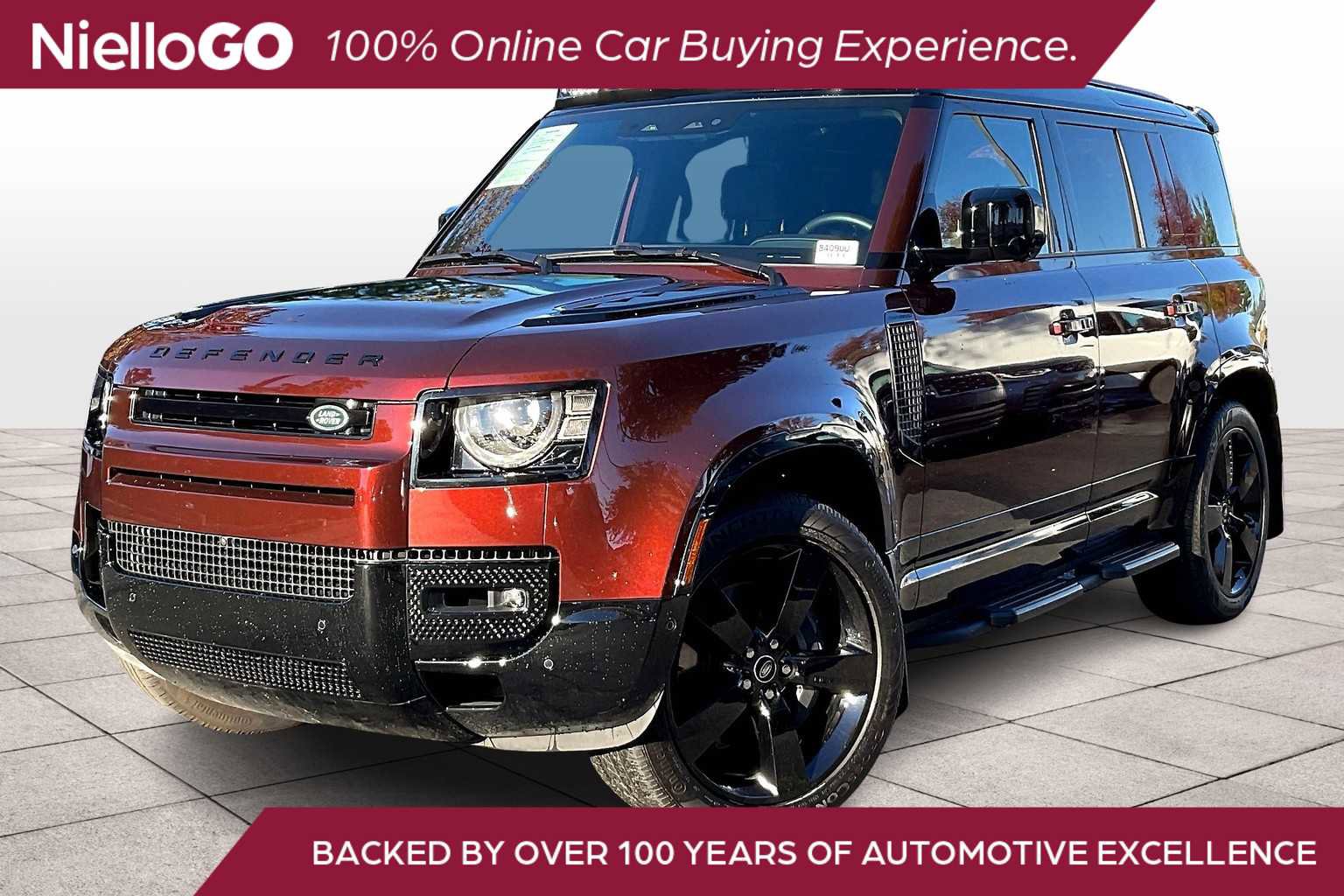 Used 2025 Land Rover Defender 110 Sedona Red Edition