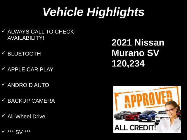 Used 2021 Nissan Murano SV AWD/4WD image 10