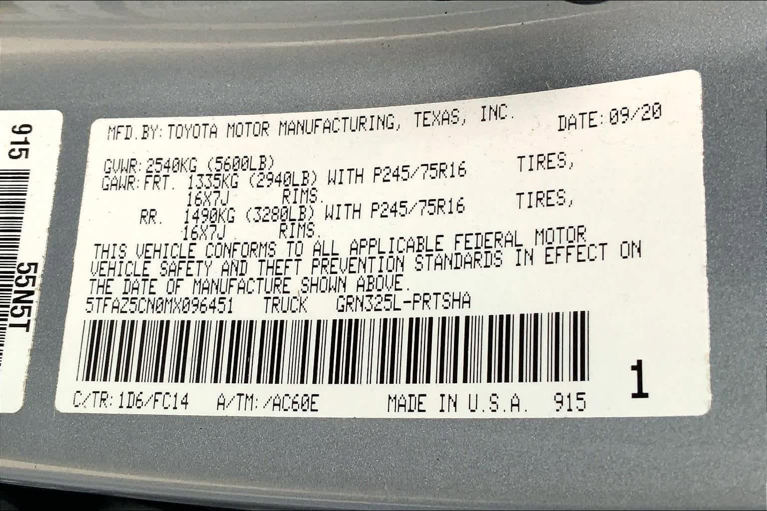 Used 2021 Toyota Tacoma SR5 RWD image 33