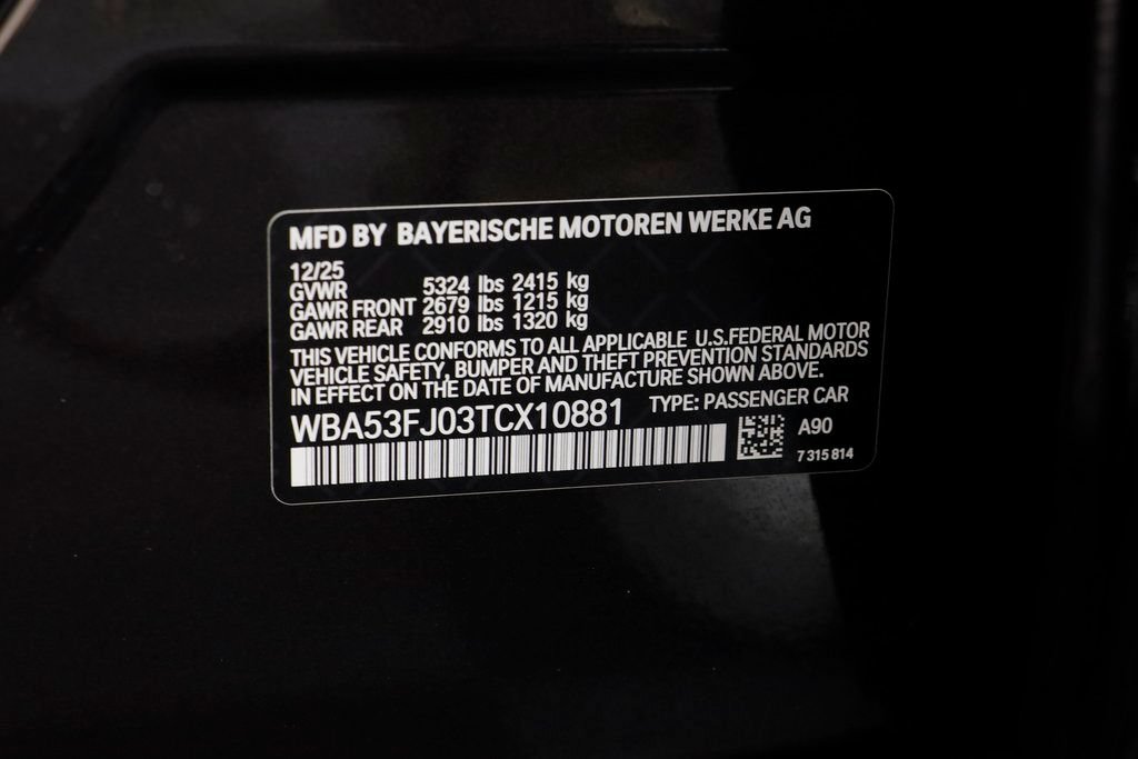 New 2026 BMW 530i xDrive w/ Premium Package AWD/4WD image 25