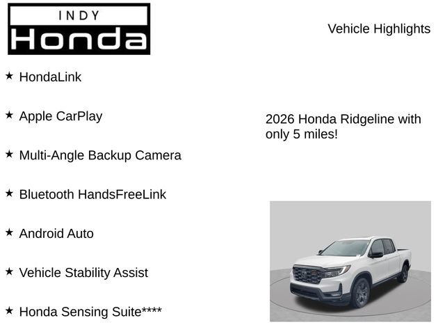 New 2026 Honda Ridgeline TrailSport image 7