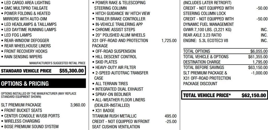 Used 2022 GMC Sierra 1500 SLT w/ SLT Premium Package image 2