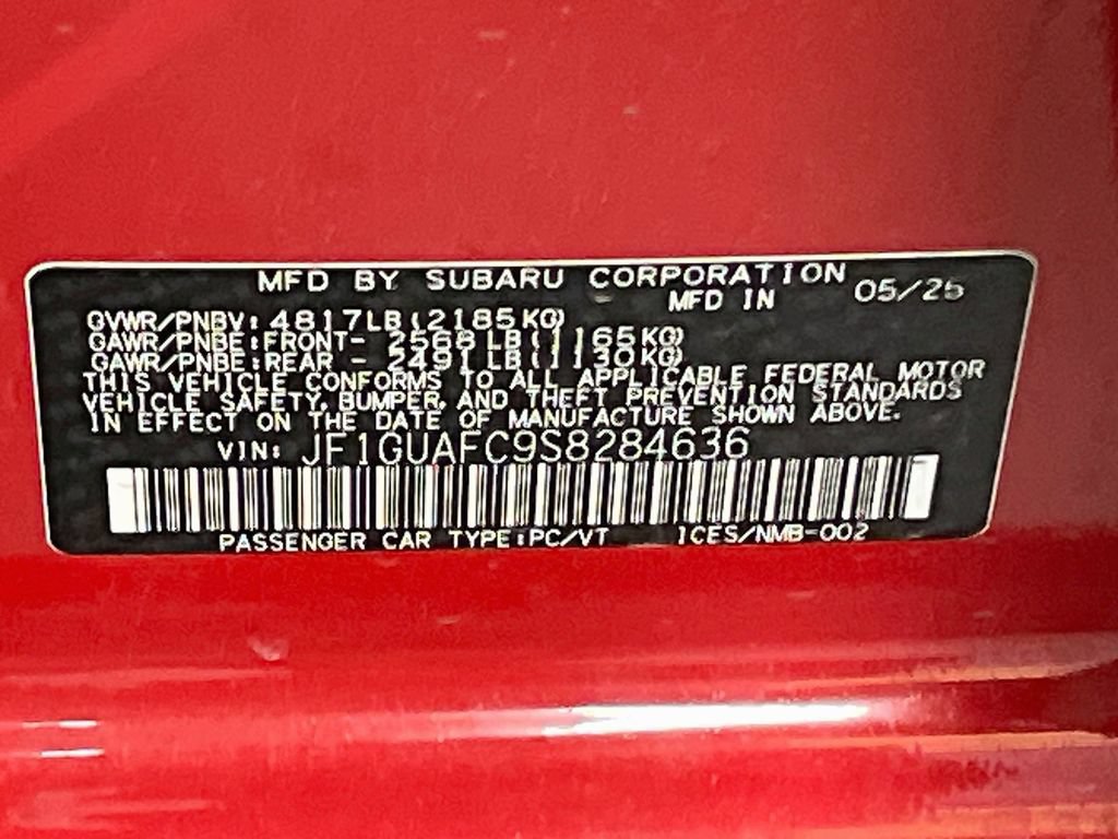 Used 2025 Subaru Impreza 2.0i Sport AWD/4WD image 29