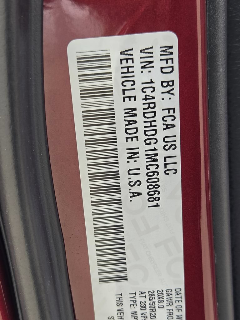Used 2021 Dodge Durango GT w/ Blacktop Package RWD image 31