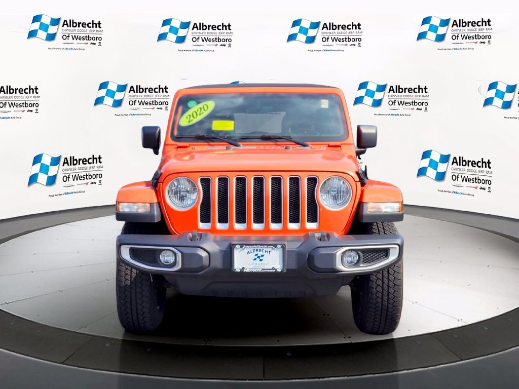 Used 2020 Jeep Wrangler Unlimited Sahara AWD/4WD image 8