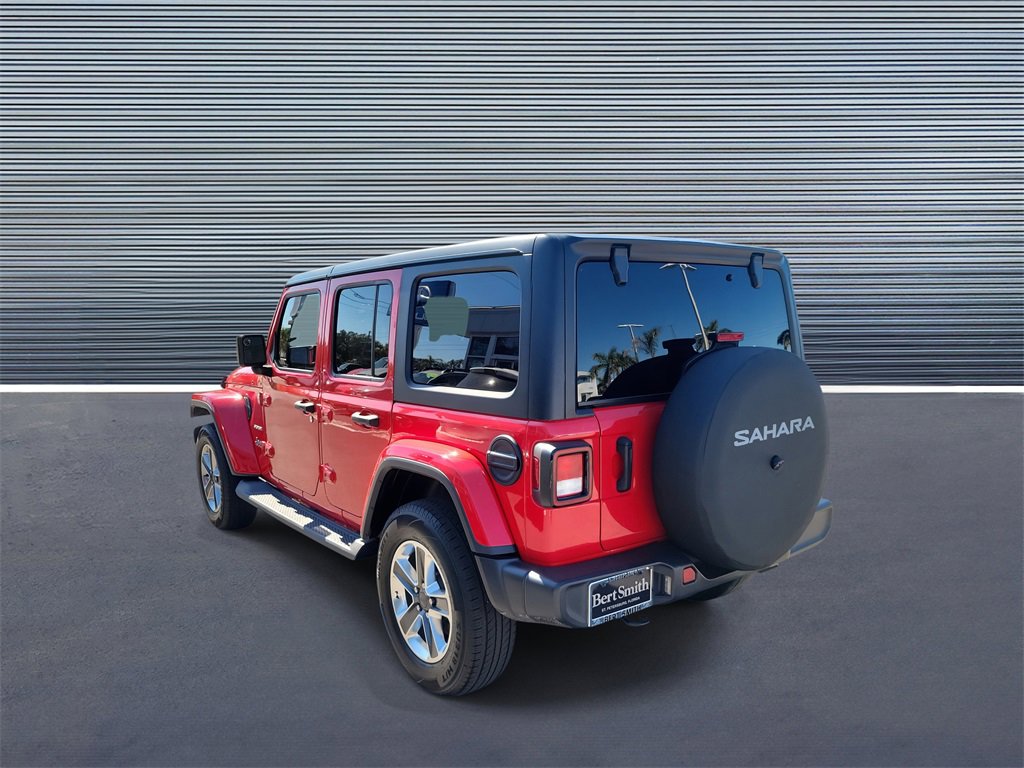 Used 2021 Jeep Wrangler Unlimited Sahara image 4