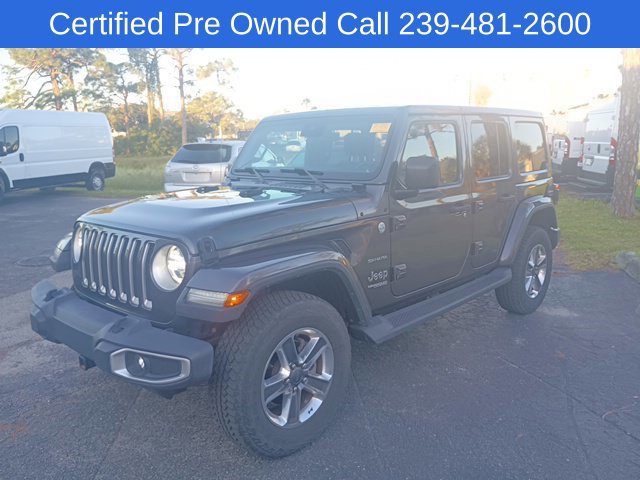 Certified 2020 Jeep Wrangler Unlimited Sahara AWD/4WD image 2