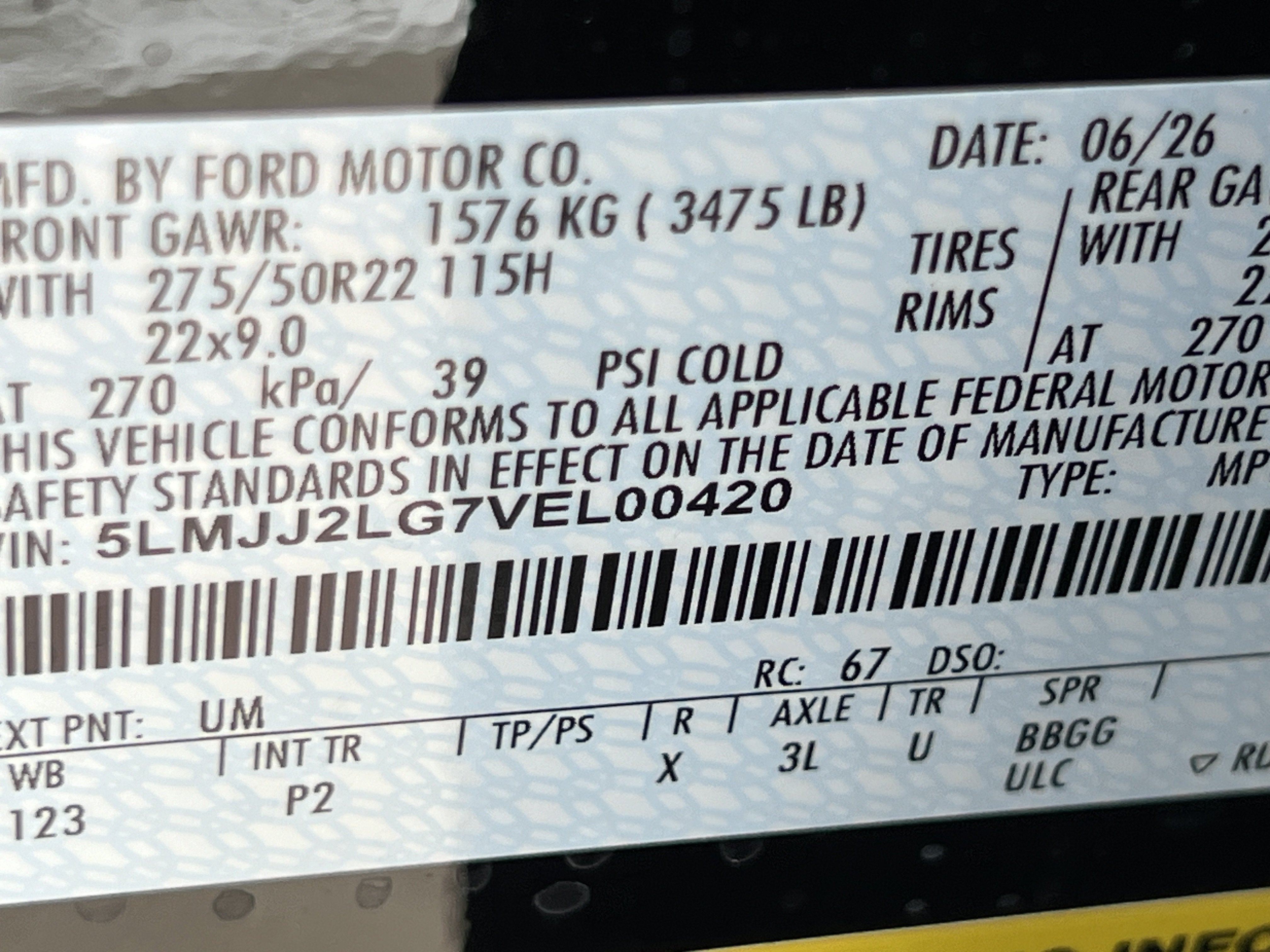New 2027 Lincoln Navigator Reserve w/ Jet Appearance Package AWD/4WD image 29
