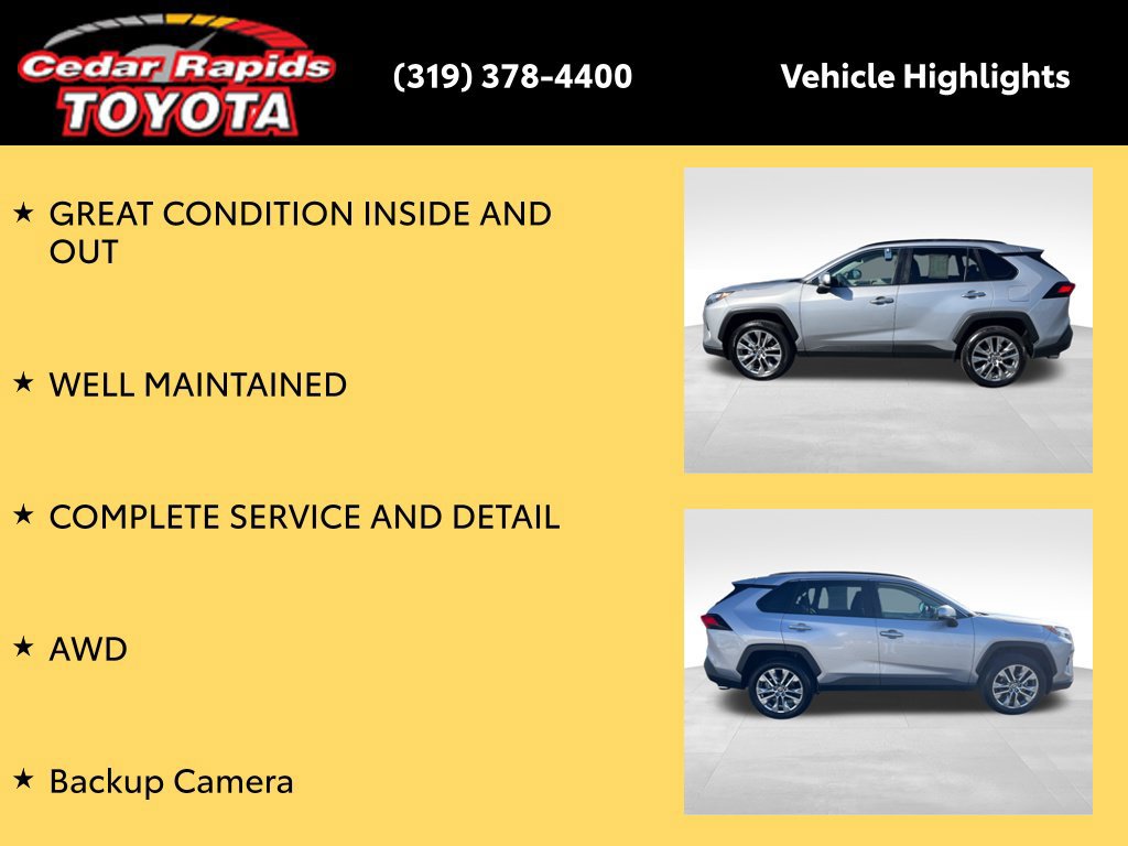 Certified 2022 Toyota RAV4 Limited AWD/4WD image 9