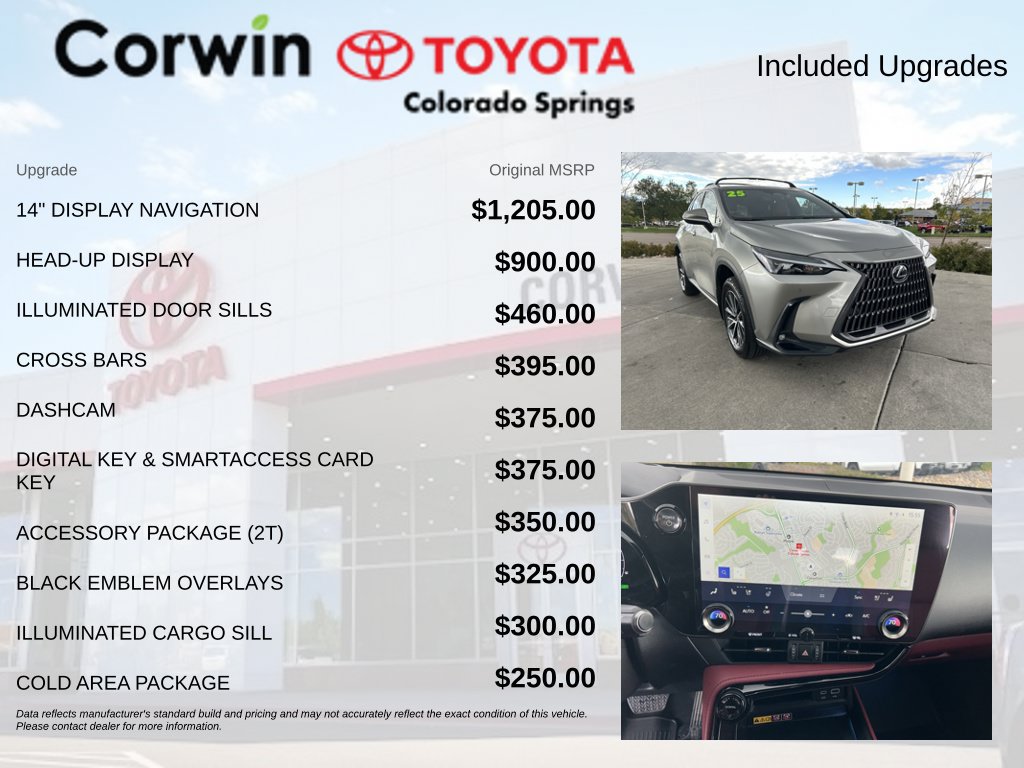 Used 2025 Lexus NX 350h AWD w/ Accessory Package (2T) image 4