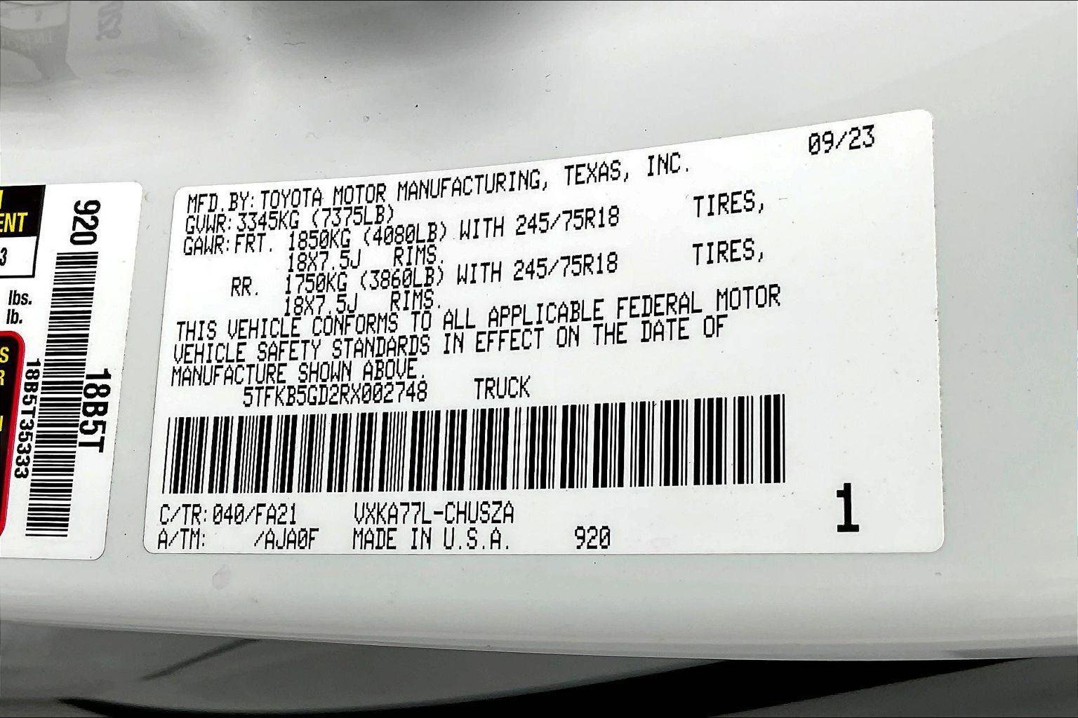 Used 2024 Toyota Tundra SR image 33