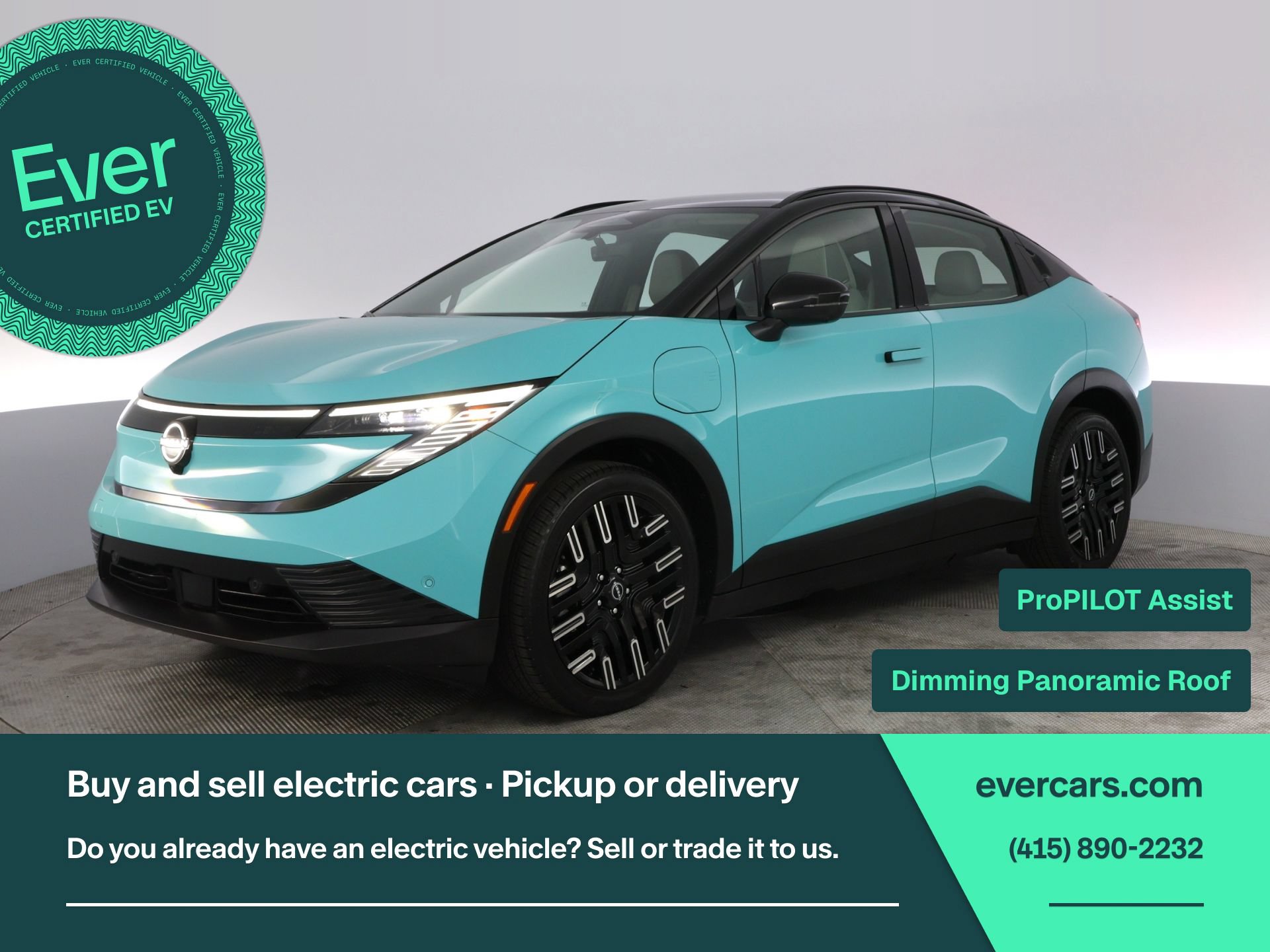 Used 2026 Nissan Leaf Platinum+ w/ Floor Mat Package (Platinum+) FWD image 1