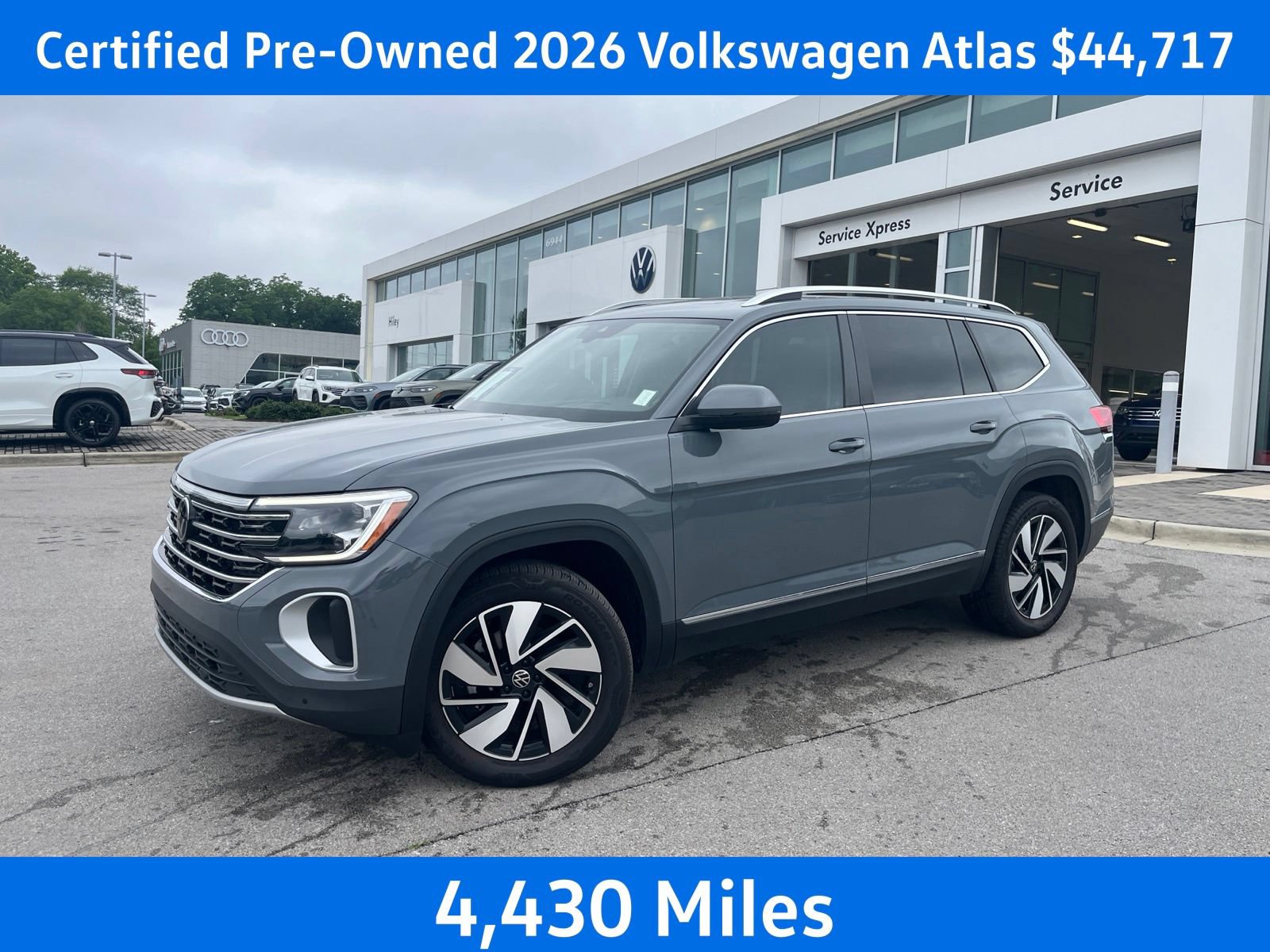Certified 2026 Volkswagen Atlas SEL AWD/4WD image 1