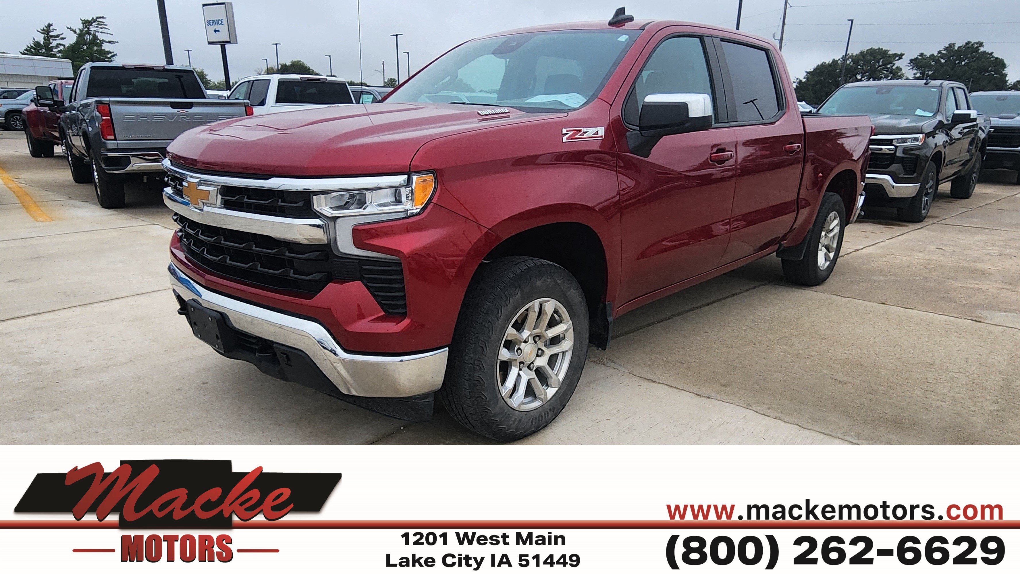 Certified 2024 Chevrolet Silverado 1500 LT w/ Z71 Off-Road Package AWD/4WD image 1
