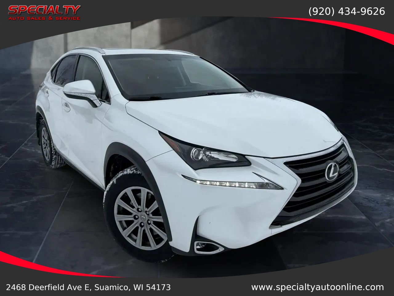 Used 2017 Lexus NX 200t AWD w/ Accessory Package 2 image 3