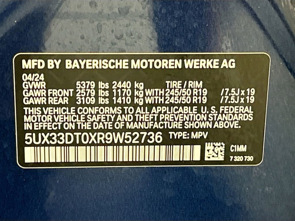 Certified 2024 BMW X4 xDrive30i w/ Premium Package AWD/4WD image 34