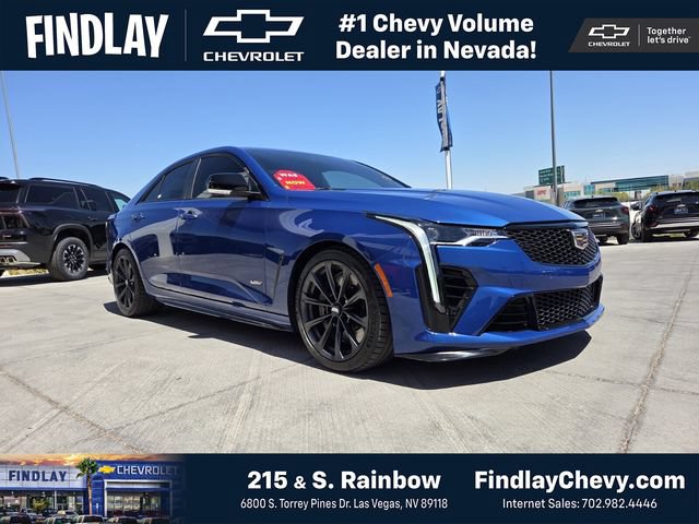 Certified 2023 Cadillac CT4 V Blackwing w/ Driver Assist Package RWD video 1