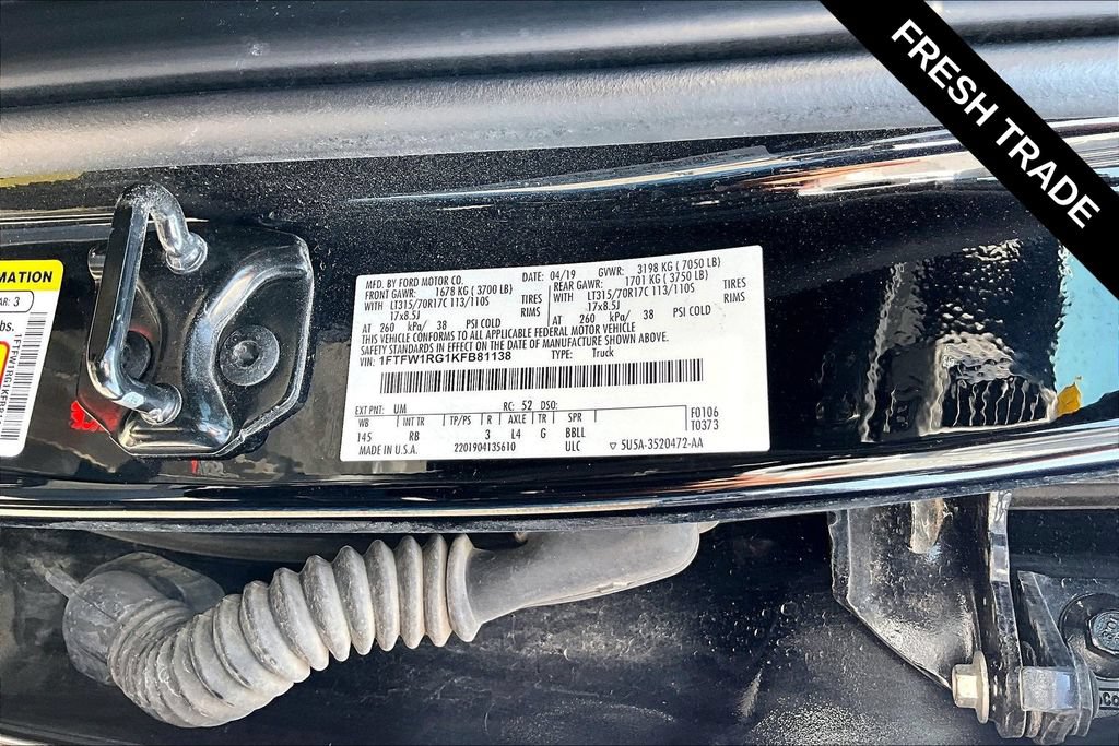 Used 2019 Ford F150 Raptor w/ Equipment Group 802A Luxury AWD/4WD image 18