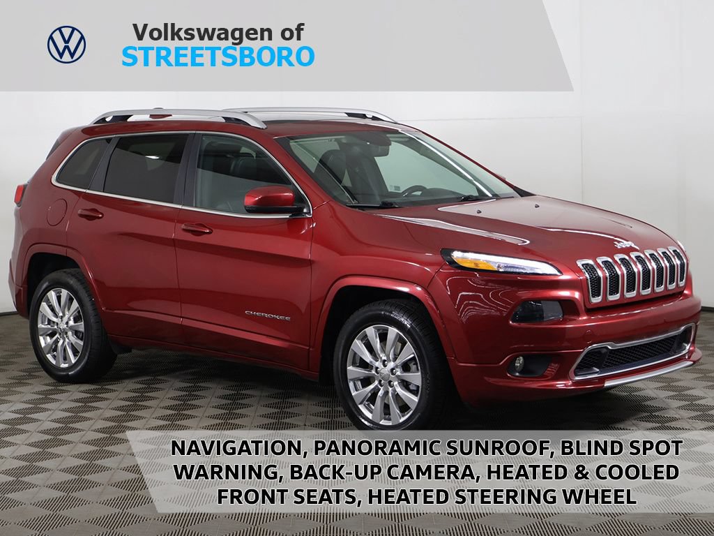 Used 2017 Jeep Cherokee Overland AWD/4WD image 1