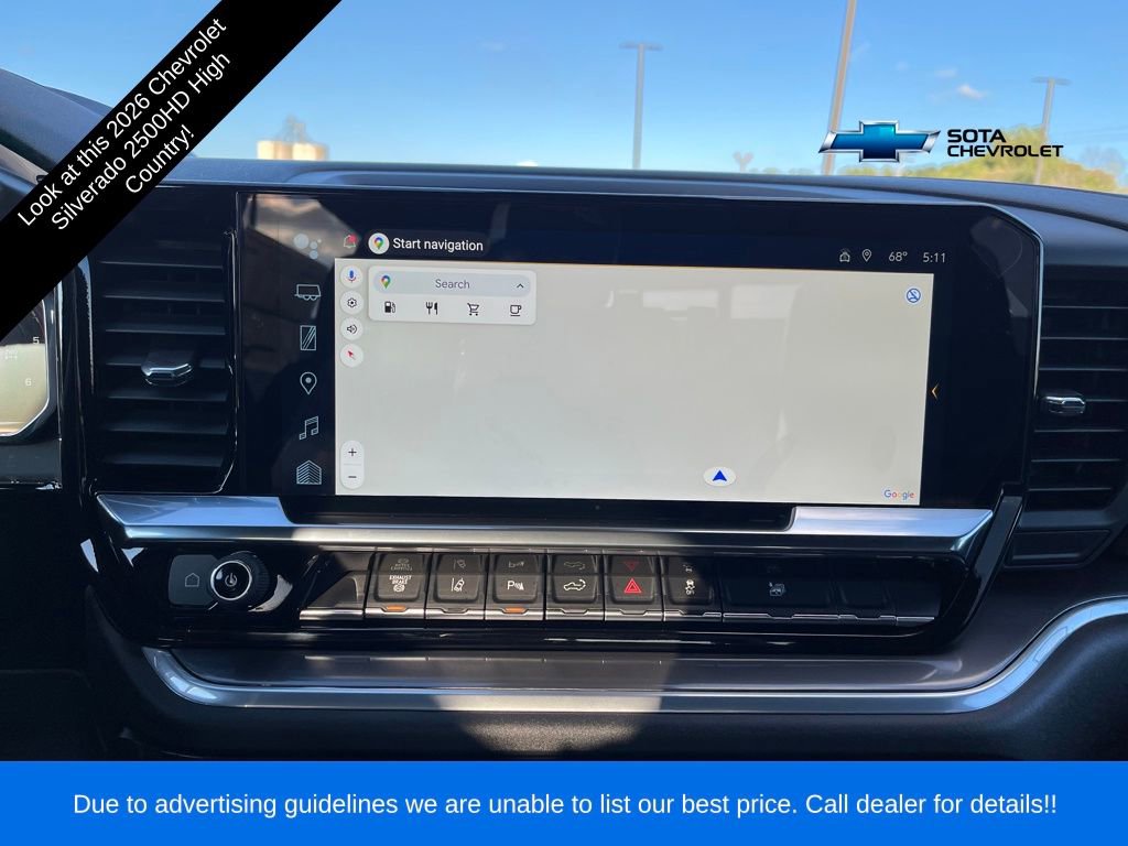 New 2026 Chevrolet Silverado 2500 High Country w/ Technology Package image 19